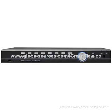 16-channel HD SDI DVR, 1,080P at 30fps, Real-time Recording and Playback Each Channel